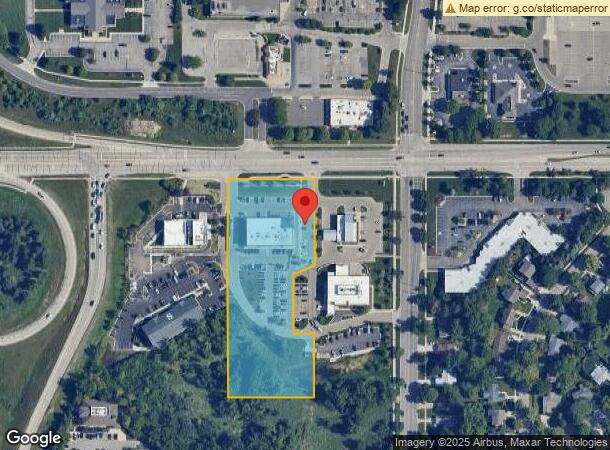 1595 W Lake Lansing Rd, East Lansing, MI Parcel Map