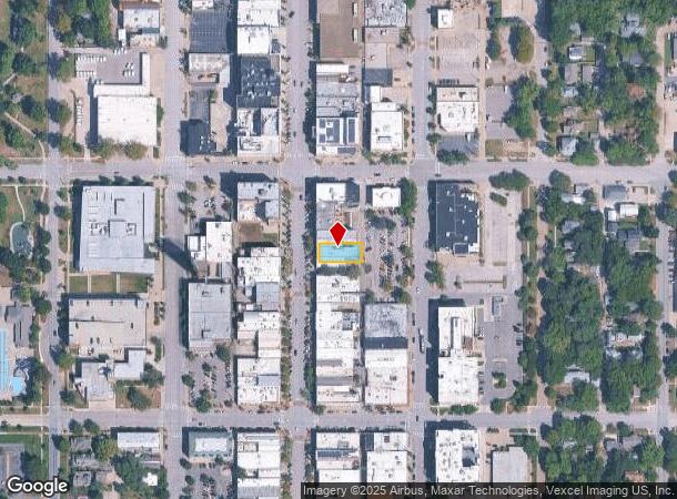  712 Massachusetts St, Lawrence, KS Parcel Map