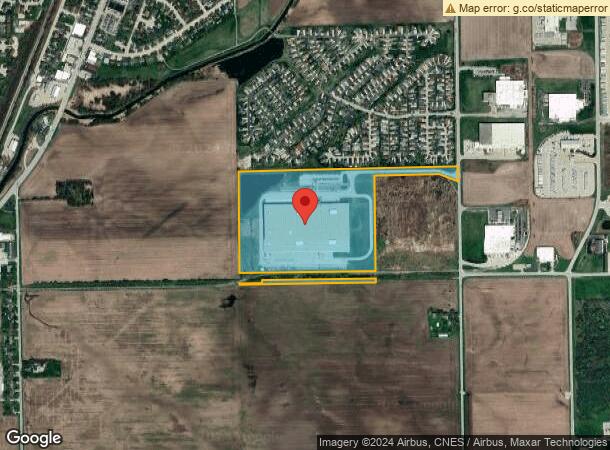  1125 W Sycamore Rd, Manteno, IL Parcel Map