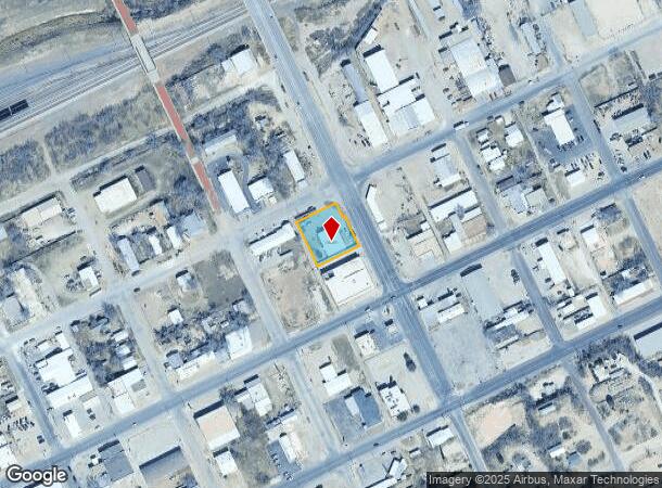  202 Owens St, Big Spring, TX Parcel Map