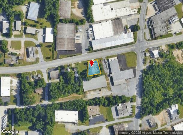  1203 W Market Center Dr, High Point, NC Parcel Map