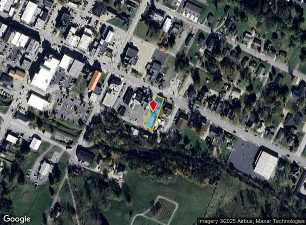  210 E Main St, Springfield, KY Parcel Map