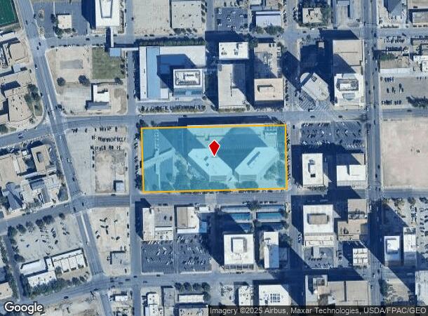  500 W Texas Ave, Midland, TX Parcel Map