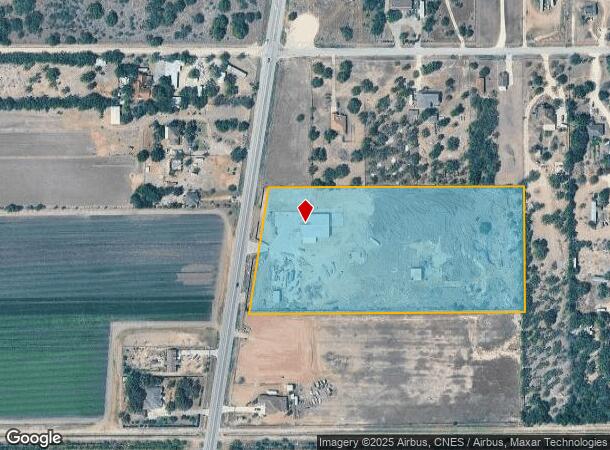 16100 Val Verde Rd, Donna, TX Parcel Map