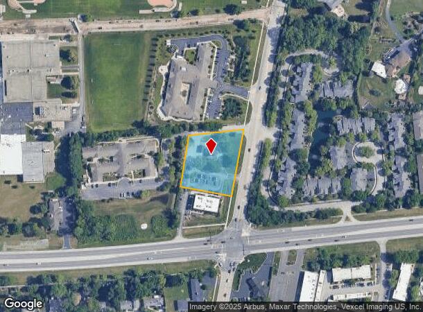  2S720 Park Blvd, Glen Ellyn, IL Parcel Map