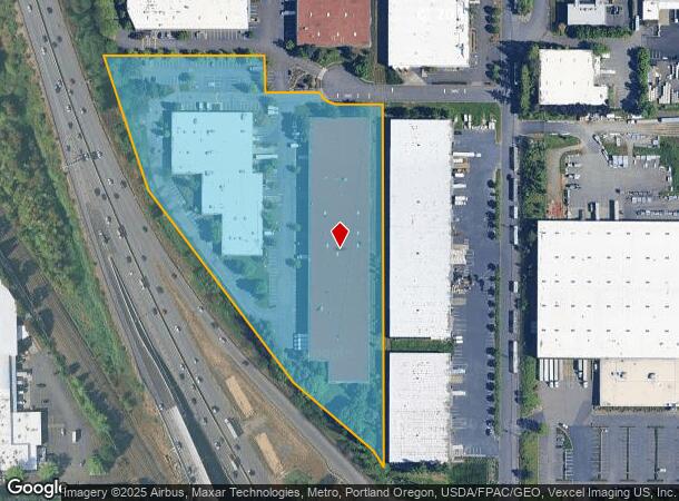  10950 Sw 11Th St, Beaverton, OR Parcel Map