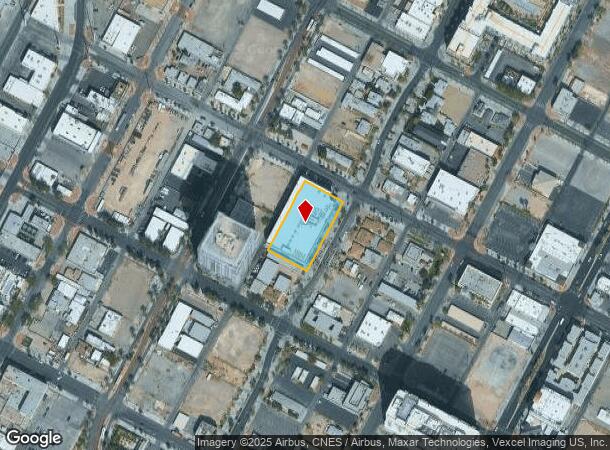 814 S 3Rd St, Las Vegas, NV Parcel Map