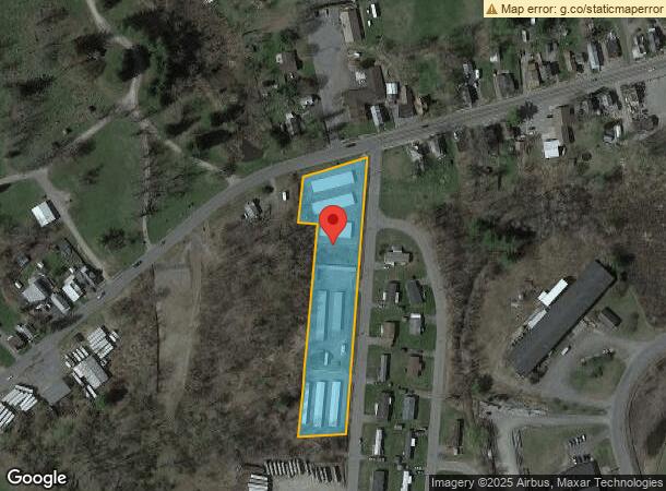  580 N Perry St, Johnstown, NY Parcel Map