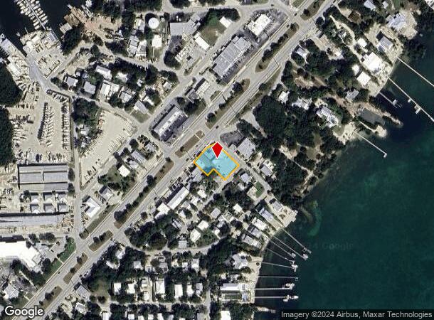  91865 Overseas Hwy, Tavernier, FL Parcel Map