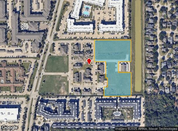 2222 Greenhouse Rd, Houston, TX Parcel Map
