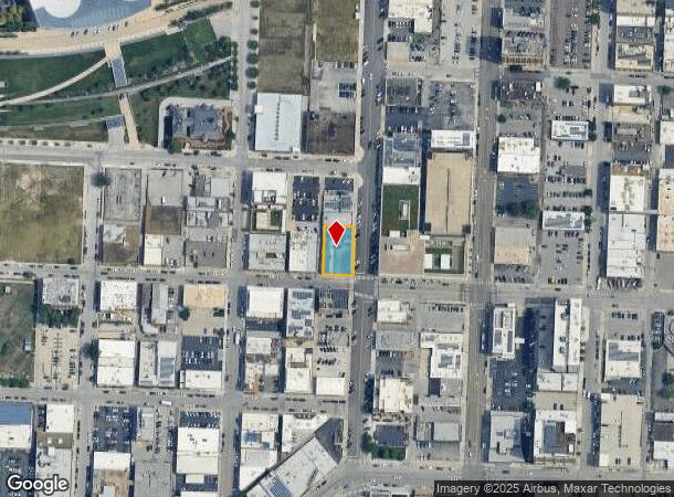  1718 Baltimore Ave, Kansas City, MO Parcel Map