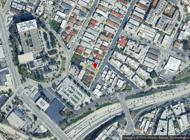  817 Centennial St, Los Angeles, CA Parcel Map