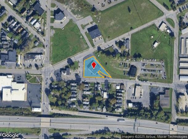  566 Spencer St, Syracuse, NY Parcel Map