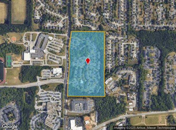  100 Camellia Ln, Lithonia, GA Parcel Map