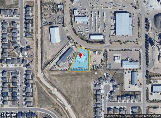 7933 Red Granite Loop, Colorado Springs, CO Parcel Map