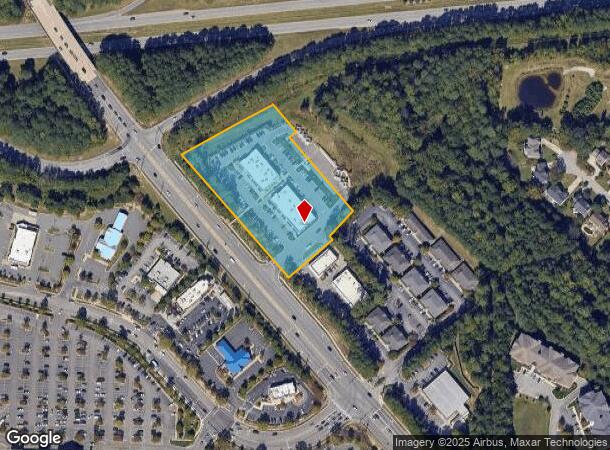 1260 W Williams St, Apex, NC Parcel Map