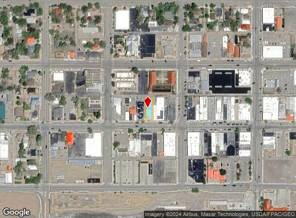  715 Main St, Alamosa, CO Parcel Map