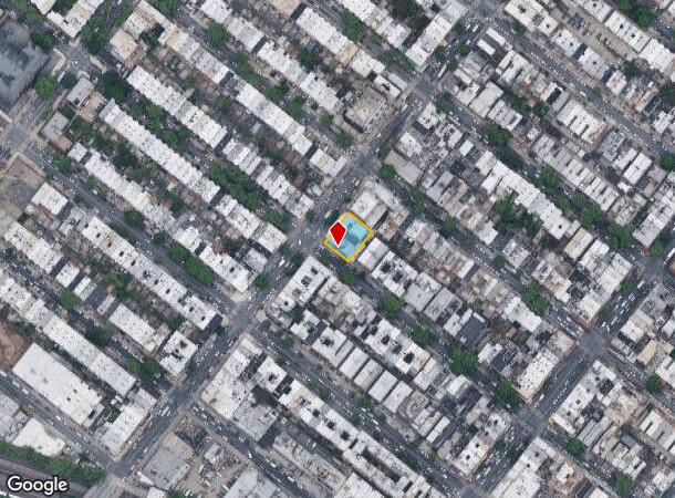 705 59Th St, Brooklyn, NY Parcel Map