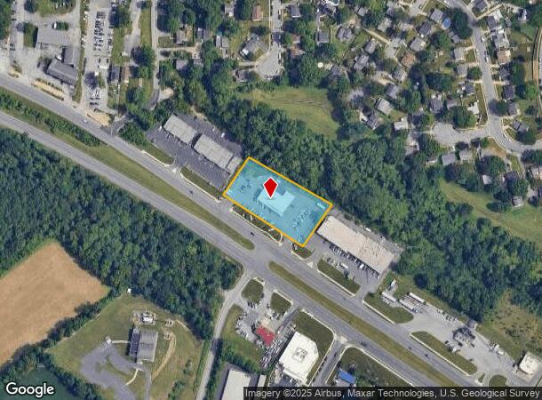 1513 W Patrick St, Frederick, MD Parcel Map