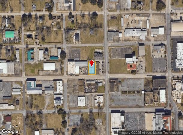  1036 Calder Ave, Beaumont, TX Parcel Map