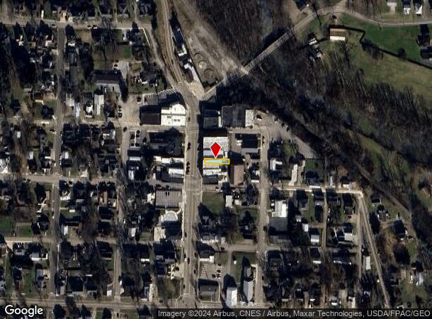  124 N Main St, Fredericktown, OH Parcel Map