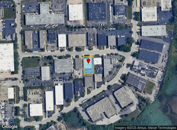1421 W Bernard Dr, Addison, IL Parcel Map