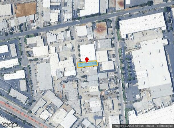  8342 Secura Way, Santa Fe Springs, CA Parcel Map