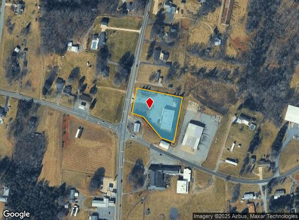 6059 Nc Highway 16 S, Taylorsville, NC Parcel Map