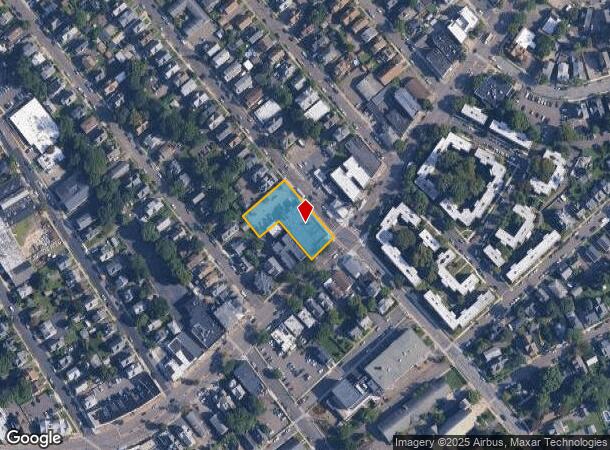 2836 Fairfield Ave, Bridgeport, CT Parcel Map