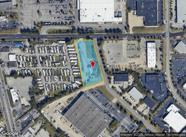  2130 Trade Center Dr, Lexington, KY Parcel Map