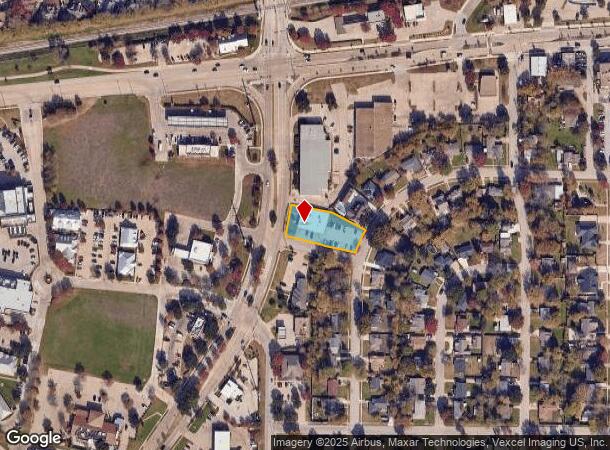 1017 William D Tate Ave, Grapevine, TX Parcel Map