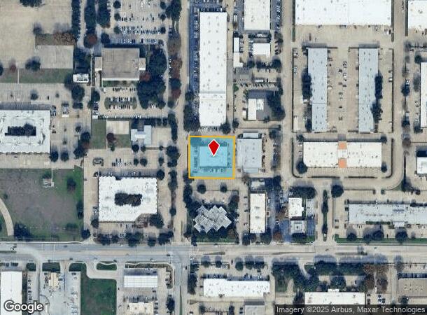 1100 N Bowser Rd, Richardson, TX Parcel Map