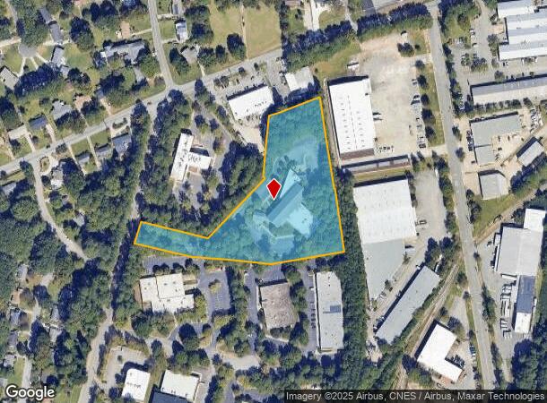  3604 Bush St, Raleigh, NC Parcel Map