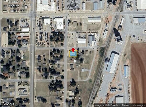 201 S 2Nd St, Okarche, OK Parcel Map