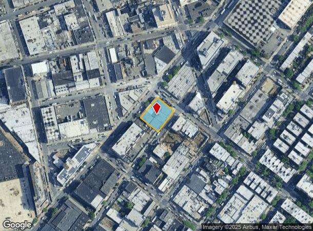 1250 Flushing Ave, Brooklyn, NY Parcel Map