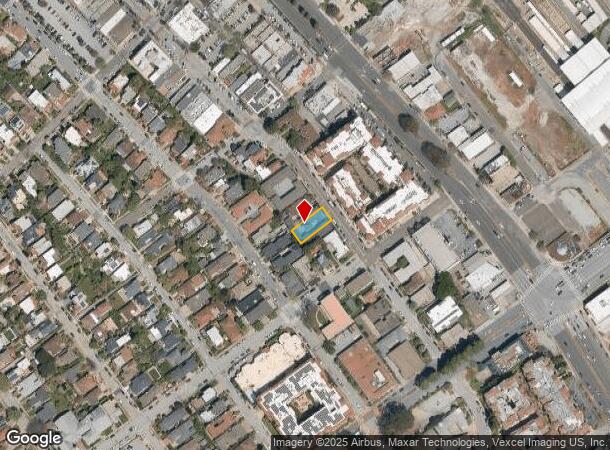 135 Broadway, Millbrae, CA Parcel Map