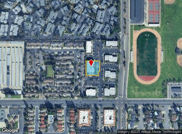  7447 N 1St St, Fresno, CA Parcel Map