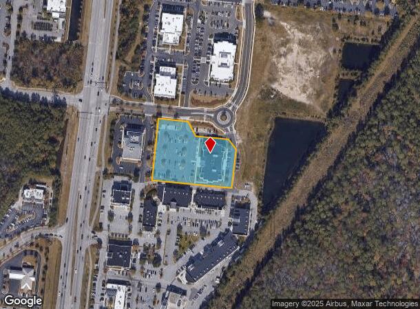  1111 Military Cutoff Rd, Wilmington, NC Parcel Map