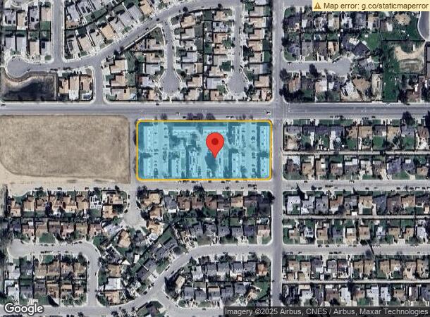  2625 Poso Dr, Wasco, CA Parcel Map