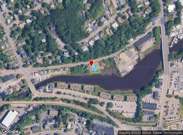 54 Allen St, Braintree, MA Parcel Map