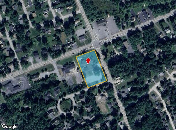 381 Main St, Gorham, ME Parcel Map