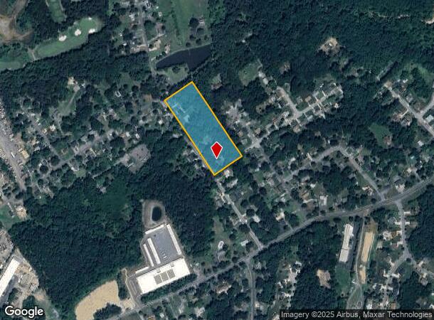  7910 Colonial Ln, Clinton, MD Parcel Map