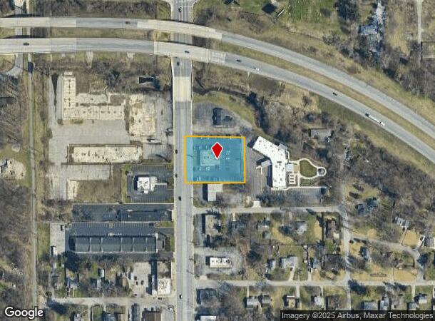  508 N Dixie Way, South Bend, IN Parcel Map