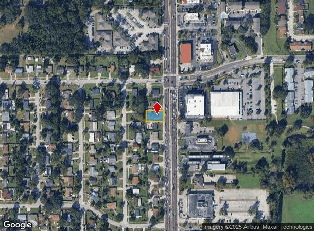 1314 S Semoran Blvd, Orlando, FL Parcel Map