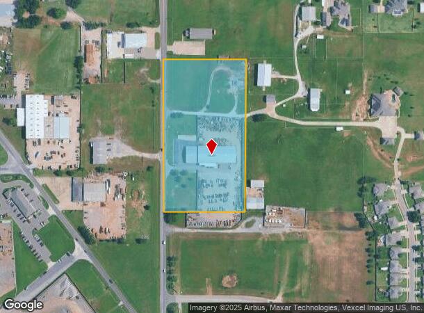  2200 S Eastern Ave, Moore, OK Parcel Map