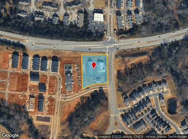 1010 S Franklin St, Wake Forest, NC Parcel Map