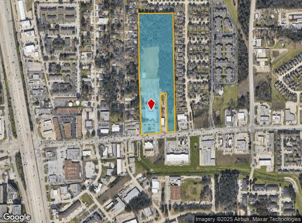 405 Rayford Rd, Spring, TX Parcel Map