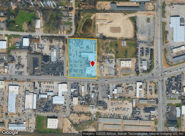 711 E Division St, Arlington, TX Parcel Map