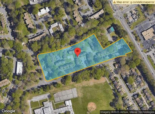  1336 E Tanners Creek Dr, Norfolk, VA Parcel Map