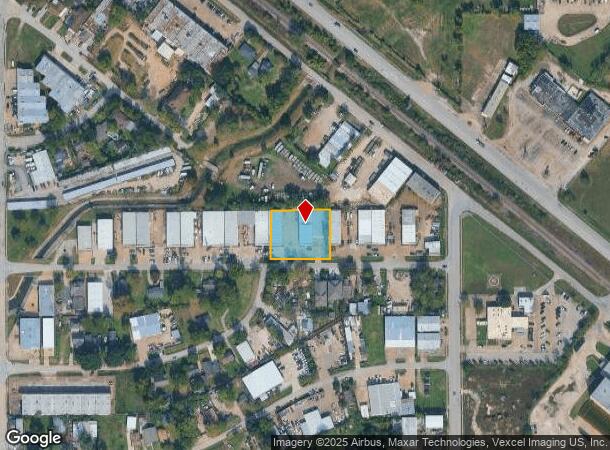  10038 Talley Ln, Houston, TX Parcel Map